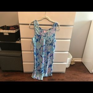NWOT Lilly Pulitzer linen dress sz large
